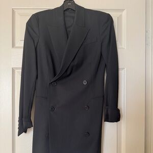 Theory Black Blazer Dress